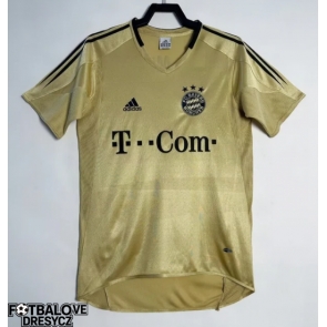 Bayern Munich 2003-2004 Retro Venkovní Dres Krátký Rukáv